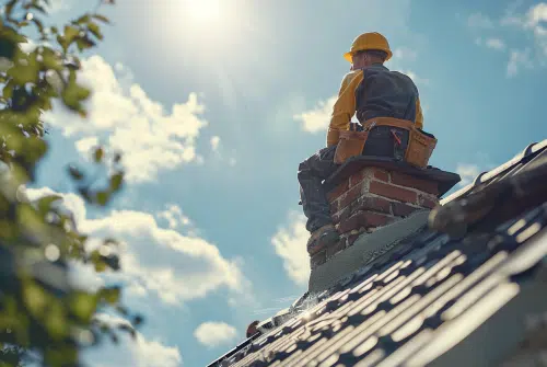 Installer un chapeau de cheminée en béton : solidité et durabilité