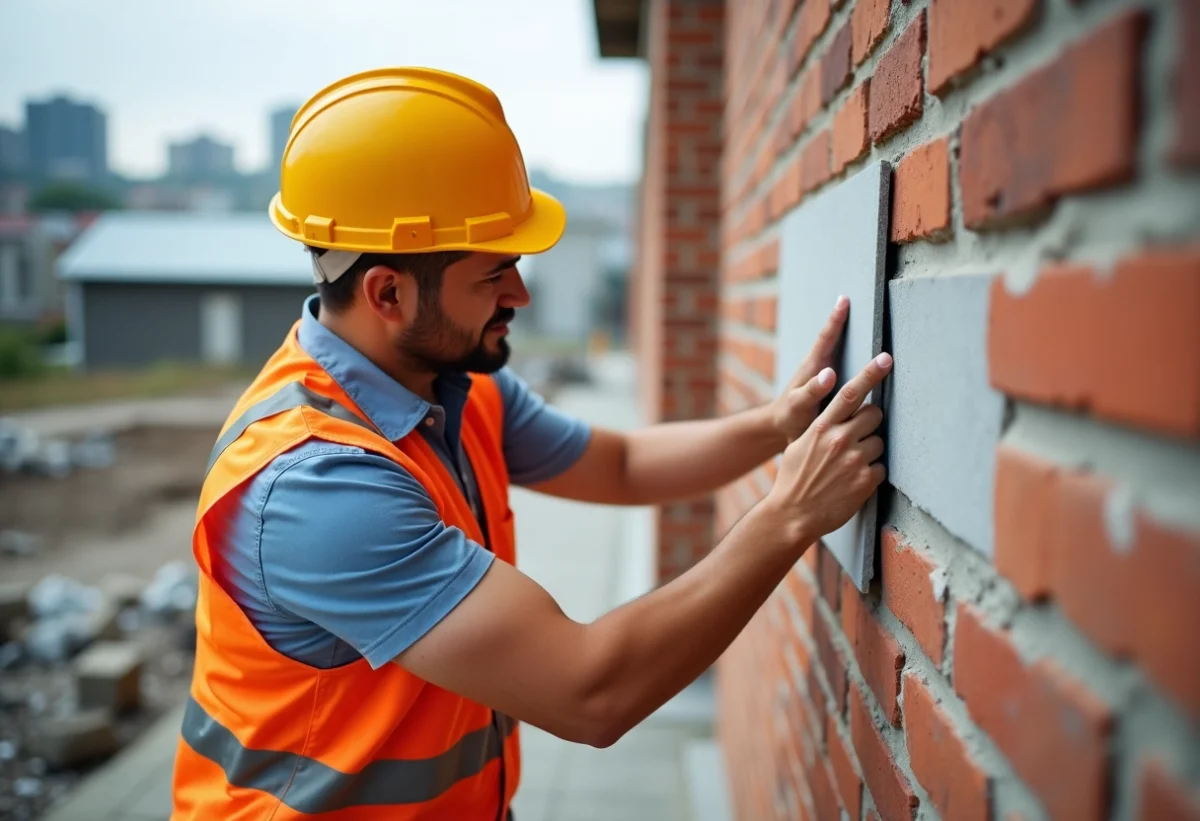 Prévenir les risques lors de l’ancrage de plaque fibrociment amiante sur mur